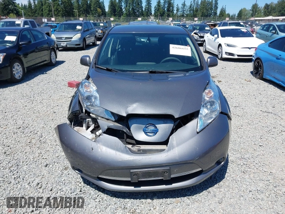 2016 Nissan LEAF S with VIN 1N4AZ0CP1GC303841, listed as a IAAI auction lot 42686655 with 82,690 mi miles and . Bid and sale history available at DreamBid. Image 13.