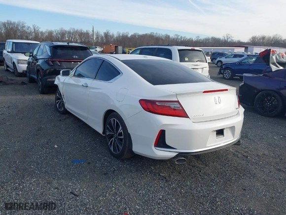 2017 Honda Accord Coupe EX-L V6 with VIN 1HGCT2B82HA002519, listed as a IAAI auction lot 41579815 with 81,322 mi miles. Bid and sale history available at carsss.com. Image 3.