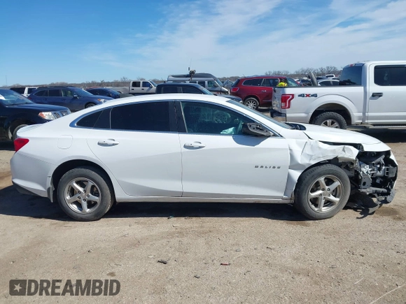 2017 Chevrolet Malibu LS with VIN 1G1ZB5ST2HF279619, listed as a IAAI auction lot 41684928 with 141,495 mi miles and . Bid and sale history available at DreamBid. Image 13.