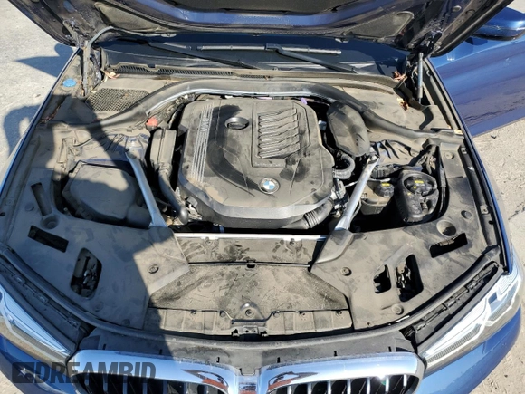 2021 BMW 5 Series 540i with VIN WBA53BJ05MWX16285, listed as a Copart auction lot 52415425 with 79,497 mi miles and Salvage Title. Bid and sale history available at DreamBid. Image 13.