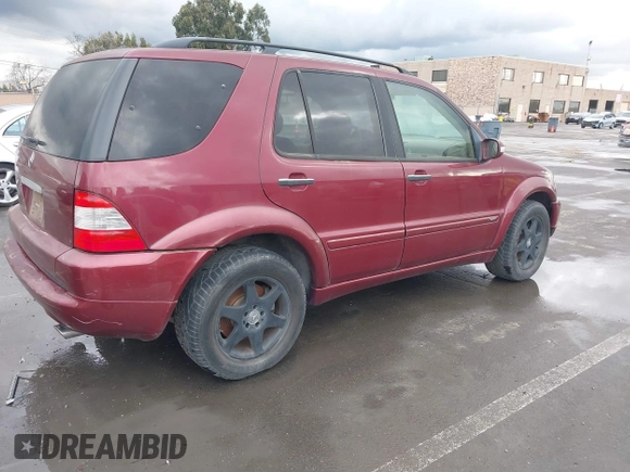 2002 Mercedes-Benz M 320/430/500 with VIN 4JGAB75E02A312579, listed as a IAAI auction lot 41536005 with 255,627 mi miles and . Bid and sale history available at DreamBid. Image 4.