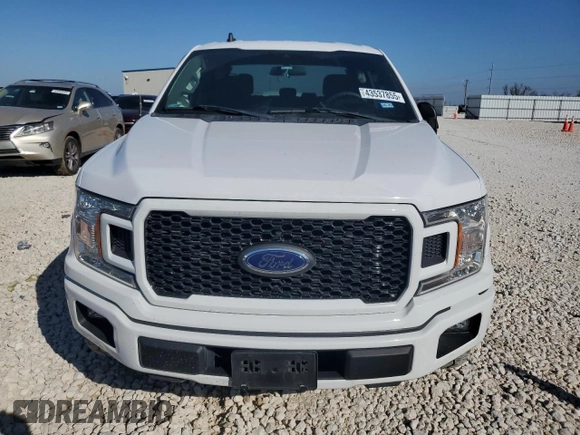 2020 Ford F-150 XL with VIN 1FTEX1CP3LKE58379, listed as a Copart auction lot 43537855 with 78,490 mi miles and Salvage Title. Bid and sale history available at DreamBid. Image 5.