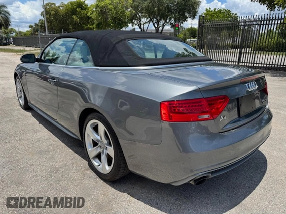 2016 Audi A5 Premium with VIN WAUD2AFH7GN006385, listed as a Copart auction lot 66216535 with 138,531 mi miles and Clean title. Bid and sale history available at DreamBid. Image 2.