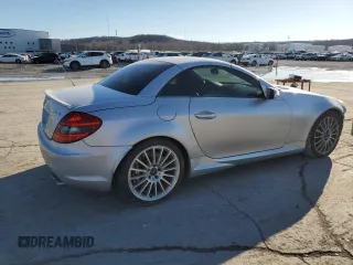 2006 Mercedes-Benz SLK-Class 5.5L AMG with VIN WDBWK73F66F115218, listed as a Copart auction lot 44944335 with 87,110 mi miles and Salvage Title. Bid and sale history available at carsss.com. Image 3.