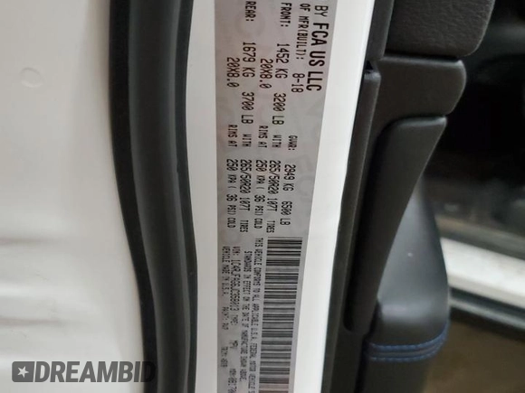 2018 Jeep Grand Cherokee Altitude with VIN 1C4RJFAG6JC358013, listed as a Copart auction lot 52408515 with 112,267 mi miles and Salvage title. Bid and sale history available at DreamBid. Image 14.