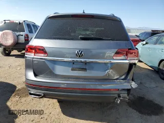 2023 Volkswagen Atlas SE with VIN 1V2WP2CA4PC553201, listed as a Copart auction lot 71232234 with 22,828 mi miles and Salvage title. Bid and sale history available at DreamBid. Image 6.