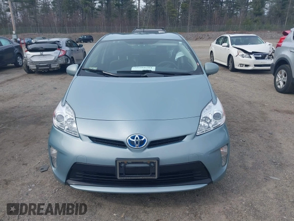 2015 Toyota Prius Four with VIN JTDKN3DU4F1971644, listed as a IAAI auction lot 41904201 with 106,530 mi miles. Bid and sale history available at carsss.com. Image 12.
