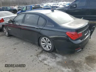 2012 BMW 7 Series with VIN WBAKX8C57CC198473, listed as a Copart auction lot 41858265 with 86,741 mi miles and Salvage title. Bid and sale history available at DreamBid. Image 2.