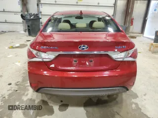 2012 Hyundai Sonata Hybrid with VIN KMHEC4A41CA033203, listed as a Copart auction lot 54415735 with 105,048 mi miles and Non Repairable. Bid and sale history available at DreamBid. Image 6.