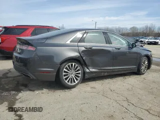 2017 Lincoln MKZ Select with VIN 3LN6L5CC1HR613093, listed as a Copart auction lot 45314395 with 65,053 mi miles and Non repairable. Bid and sale history available at DreamBid. Image 3.