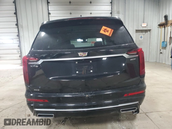 2023 Cadillac XT6 AWD Premium Luxury z VIN 1GYKPDRS1PZ133978, wystawiony jako Copart lot #88332395 z przebiegiem Nie podano mil oraz Szkoda całkowita • Salvage title. Historia ofert i sprzedaży dostępna na DreamBid. Obrazek 6.