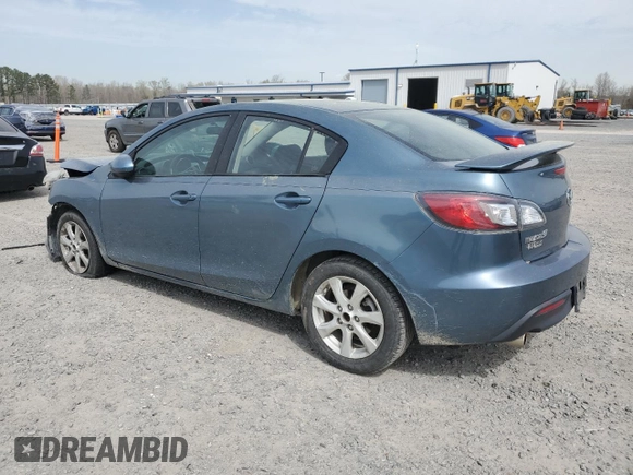 2010 Mazda 3 i Sport with VIN JM1BL1SF2A1204351, listed as a Copart auction lot 49586985 with 215,424 mi miles and Salvage Title. Bid and sale history available at carsss.com. Image 2.