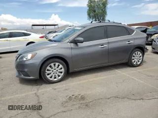 2018 Nissan Sentra SV z VIN 3N1AB7AP5JY326566, wystawiony jako Copart lot #59215555 z przebiegiem 99 026 mil mil oraz Szkoda całkowita • Salvage title. Historia ofert i sprzedaży dostępna na DreamBid. Obrazek 1.
