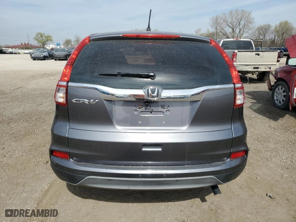 2015 Honda CR-V LX with VIN 3CZRM3H33FG714294, listed as a Copart auction lot 53556795 with 105,863 mi miles and Clean Title. Bid and sale history available at carsss.com. Image 6.