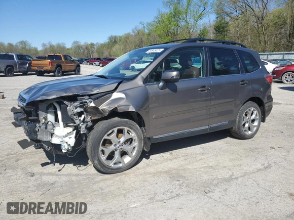 2018 Subaru Forester Touring with VIN JF2SJAWC4JH547368, listed as a Copart auction lot 54845025 with 41,629 mi miles and Salvage title. Bid and sale history available at DreamBid. Image 1.