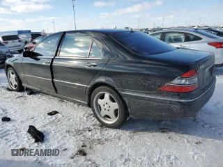 2002 Mercedes-Benz S-Class 6.0L with VIN WDBNG78J62A299111, listed as a Copart auction lot 88948155 with 72,164 mi miles and Clean Title. Bid and sale history available at carsss.com. Image 2.
