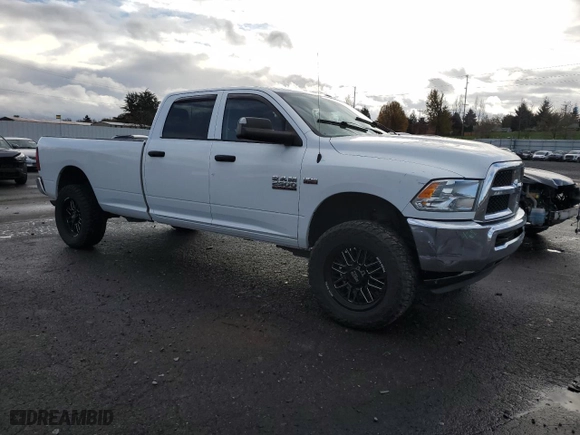 2018 Ram 2500 Tradesman with VIN 3C6UR5HJ6JG287964, listed as a Copart auction lot 80797064 with 135,040 mi miles and Salvage Title. Bid and sale history available at carsss.com. Image 4.