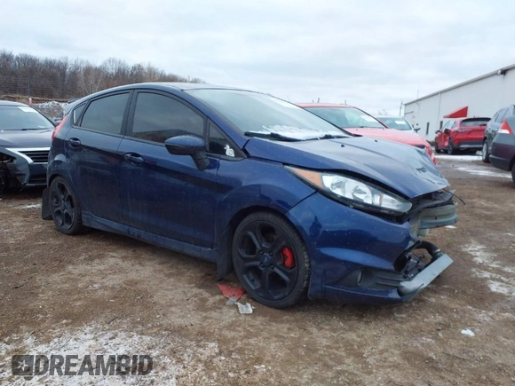 2016 Ford Fiesta ST with VIN 3FADP4GX6GM201907, listed as a IAAI auction lot 41359247 with 58,632 mi miles. Bid and sale history available at carsss.com. Image 1.