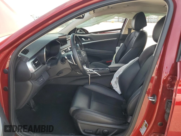 2023 Genesis G70 2.0T with VIN KMTG34TAXPU123732, listed as a Copart auction lot 56509935 with 39,333 mi miles and Salvage title. Bid and sale history available at DreamBid. Image 7.