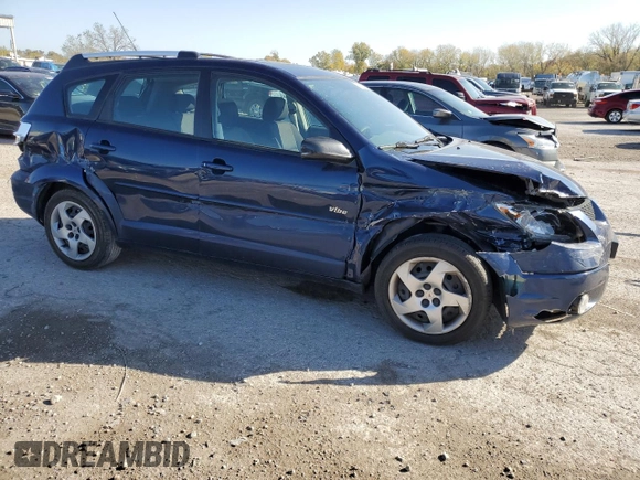 2003 Pontiac Vibe with VIN 5Y2SL62853Z483068, listed as a Copart auction lot 77193354 with 48,704 mi miles and Salvage Title. Bid and sale history available at carsss.com. Image 4.