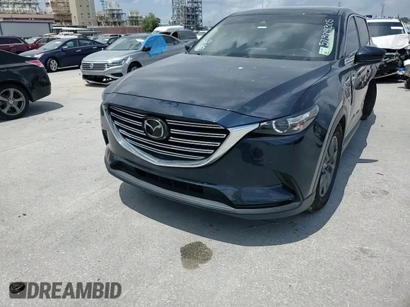 2020 Mazda CX-9 Touring with VIN JM3TCACY1L0423340, listed as a Copart auction lot 57389305 with 64,737 mi miles and Salvage title. Bid and sale history available at DreamBid. Image 14.