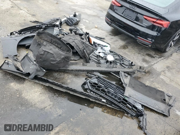 2023 Audi A5 Sportback S line Premium Plus z VIN WAUFACF51PA066103, wystawiony jako Copart lot #50903395 z przebiegiem 3 497 mil mil oraz Szkoda całkowita • Salvage title. Historia ofert i sprzedaży dostępna na DreamBid. Obrazek 14.