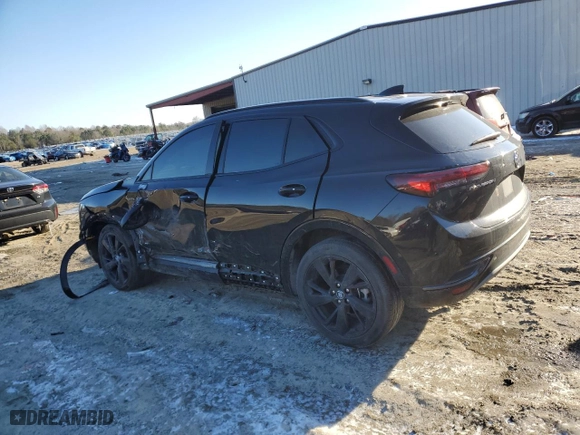 2022 Buick Envision Essence with VIN LRBFZNR45ND082132, listed as a Copart auction lot 41969935 with 53,804 mi miles and Salvage Title. Bid and sale history available at carsss.com. Image 2.