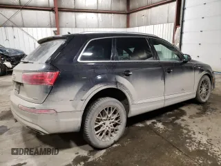 2019 Audi Q7 Premium with VIN WA1AHAF76KD043576, listed as a Copart auction lot 42242865 with 57,524 mi miles and Salvage title. Bid and sale history available at DreamBid. Image 3.
