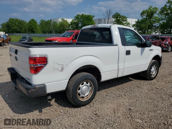 2013 Ford F-150 XL with VIN 1FTMF1CM9DKE94275, listed as a Copart auction lot 59737945 with 56,915 mi miles and Clean title. Bid and sale history available at DreamBid. Image 3.