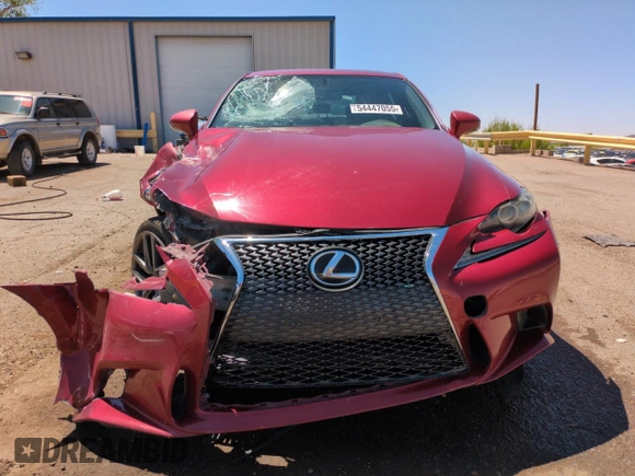 2014 Lexus IS 250 z VIN JTHBF1D24E5005476, wystawiony jako Copart lot #54447055 z przebiegiem 132 474 mil mil oraz Szkoda całkowita • Salvage title. Historia ofert i sprzedaży dostępna na DreamBid. Obrazek 5.