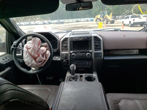 2016 Ford F-150 XLT with VIN 1FTEW1EF8GFC42811, listed as a Copart auction lot 55846215 with 215,992 mi miles and Salvage title. Bid and sale history available at DreamBid. Image 8.