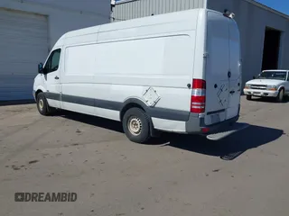 2011 Mercedes-Benz Sprinter Cargo with VIN WD3PE8CB5B5607099, listed as a IAAI auction lot 41802421 with 286,420 mi miles. Bid and sale history available at carsss.com. Image 3.