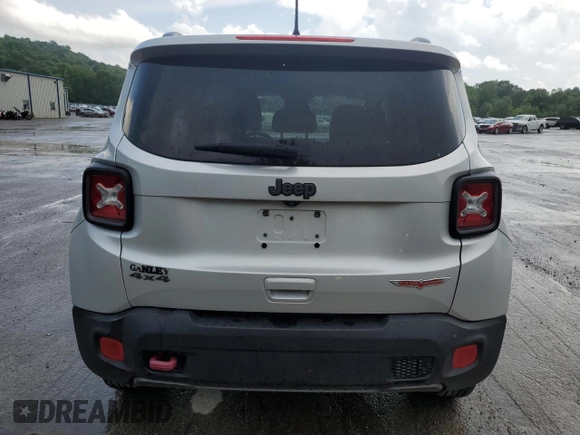 2018 Jeep Renegade Trailhawk с VIN ZACCJBCB7JPG93731, выставлен на аукционе Copart как лот 60028905 с пробегом 96 795 миль миль и Списание • Salvage title. История ставок и продаж доступна на DreamBid. Изображение 6.