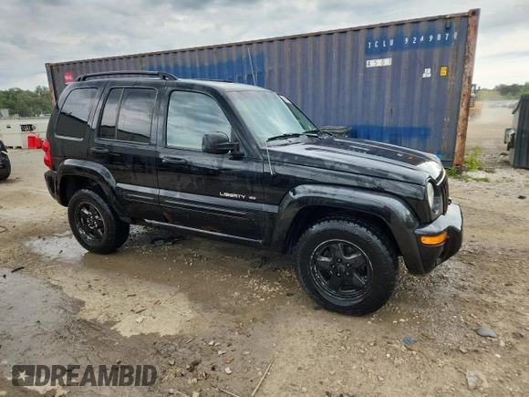 2002 Jeep Liberty Limited with VIN 1J4GL58K42W367809, listed as a Copart auction lot 65796075 with 167,920 mi miles and Non repairable. Bid and sale history available at DreamBid. Image 4.