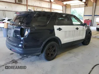2019 Ford Police Interceptor Utility z VIN 1FM5K8AR9KGB23653, wystawiony jako Copart lot #58393095 z przebiegiem Nie podano mil oraz Tytuł czysty. Historia ofert i sprzedaży dostępna na DreamBid. Obrazek 3.