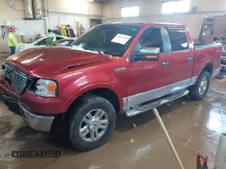 2008 Ford F-150 XLT with VIN 1FTPW14588FA46824, listed as a IAAI auction lot 41870848 with 181,382 mi miles. Bid and sale history available at carsss.com. Image 17.