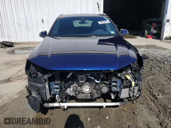 2020 Audi Q7 Premium with VIN WA1AXAF79LD007546, listed as a Copart auction lot 49956855 with 58,506 mi miles and Salvage title. Bid and sale history available at DreamBid. Image 5.