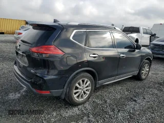 2017 Nissan Rogue SV with VIN 5N1AT2MN2HC826948, listed as a Copart auction lot 47982225 with 116,840 mi miles and Salvage Title. Bid and sale history available at carsss.com. Image 3.