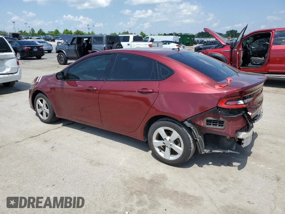 2015 Dodge Dart SXT z VIN 1C3CDFBB7FD373898, wystawiony jako Copart lot #53122465 z przebiegiem 173 757 mil mil oraz Szkoda całkowita • Salvage title. Historia ofert i sprzedaży dostępna na DreamBid. Obrazek 2.