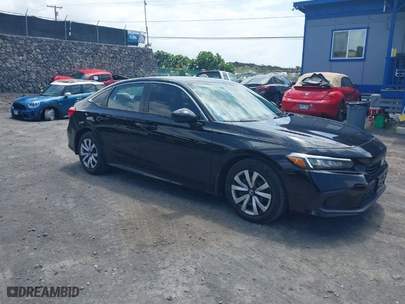 2023 Honda Civic Sedan LX with VIN 2HGFE2F2XPH535795, listed as a IAAI auction lot 40357562 with 23,930 mi miles. Bid and sale history available at carsss.com. Image 1.