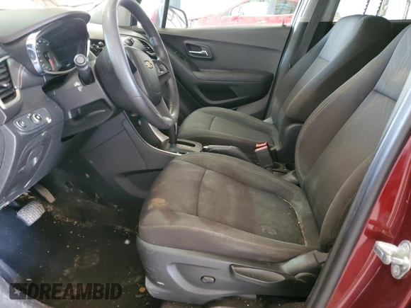 2017 Chevrolet Trax LT z VIN 3GNCJPSB6HL165655, wystawiony jako Copart lot #44524785 z przebiegiem 63 632 mil mil oraz Nie do naprawy • Non repairable. Historia ofert i sprzedaży dostępna na DreamBid. Obrazek 7.