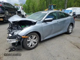 2020 Honda Civic LX z VIN 2HGFC2F66LH505485, wystawiony jako Copart lot #56056845 z przebiegiem 73 394 mil mil oraz Szkoda całkowita • Salvage title. Historia ofert i sprzedaży dostępna na DreamBid. Obrazek 1.