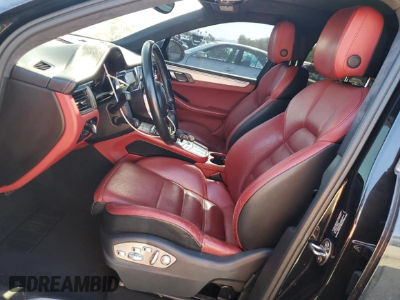 2015 Porsche Macan Turbo with VIN WP1AF2A5XFLB92557, listed as a Copart auction lot 54129055 with 113,058 mi miles and Salvage title. Bid and sale history available at DreamBid. Image 7.