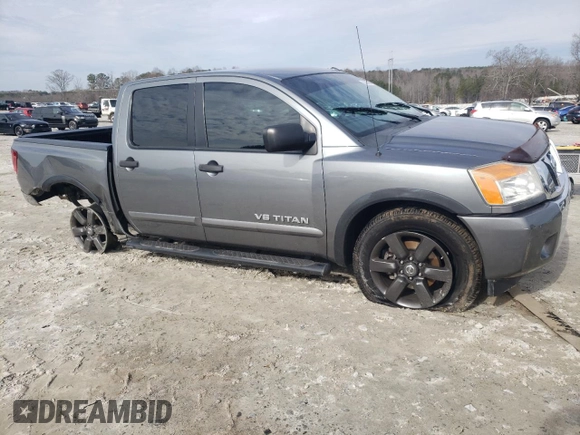 2015 Nissan Titan SV z VIN 1N6BA0ED5FN501508, wystawiony jako Copart lot #43399955 z przebiegiem 137 140 mil mil oraz Szkoda całkowita • Salvage title. Historia ofert i sprzedaży dostępna na DreamBid. Obrazek 4.
