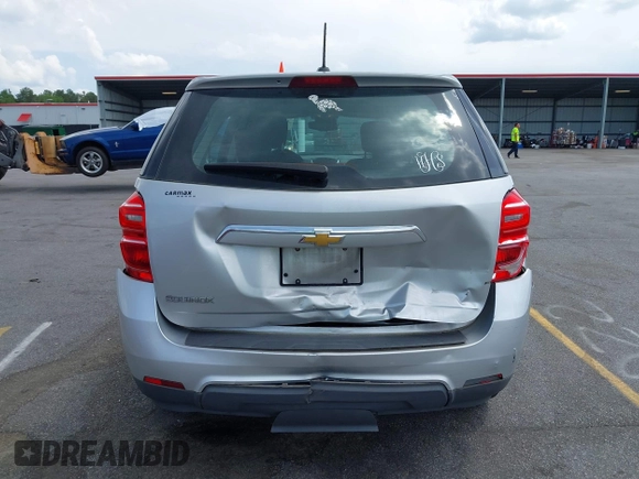 2017 Chevrolet Equinox LS with VIN 2GNALBEK9H1551620, listed as a IAAI auction lot 42179080 with 95,629 mi miles and . Bid and sale history available at carsss.com. Image 18.