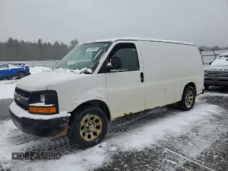 2011 Chevrolet Express Cargo with VIN 1GCSGAFX9B1120052, listed as a Copart auction lot 83768004 with 112,142 mi miles and Clean title. Bid and sale history available at DreamBid. Image 1.