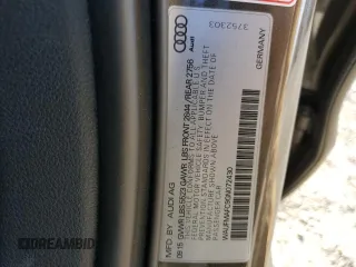 2016 Audi A6 3.0L TDI Premium Plus with VIN WAUFMAFC9GN072430, listed as a Copart auction lot 76721243 with 0 mi miles. Bid and sale history available at carsss.com. Image 12.