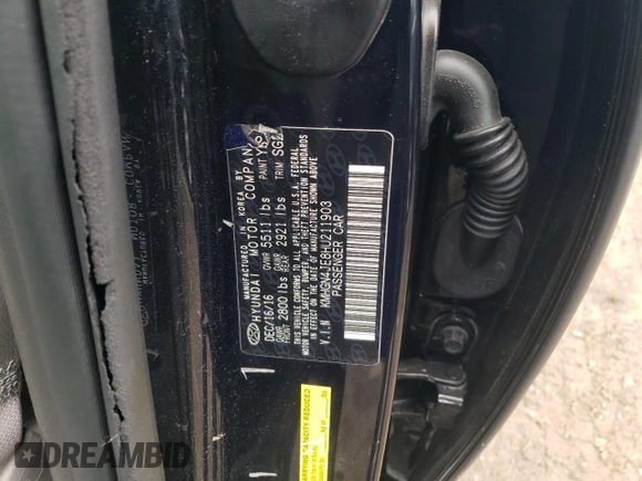 2017 Genesis G80 3.8L with VIN KMHGN4JE8HU211903, listed as a Copart auction lot 52516145 with 86,897 mi miles and Salvage title. Bid and sale history available at DreamBid. Image 12.