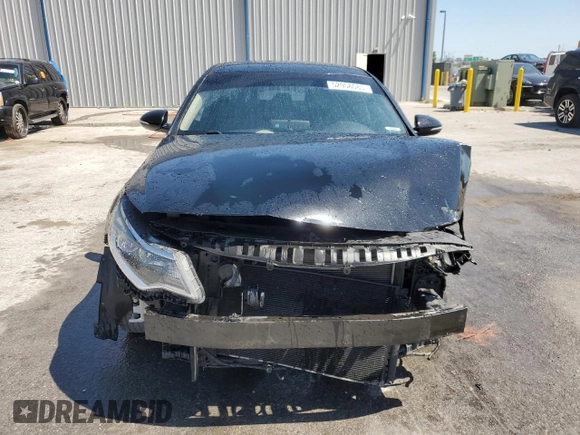 2018 Kia Optima LX with VIN 5XXGT4L34JG232426, listed as a Copart auction lot 52958085 with 75,608 mi miles and Salvage Title. Bid and sale history available at carsss.com. Image 5.