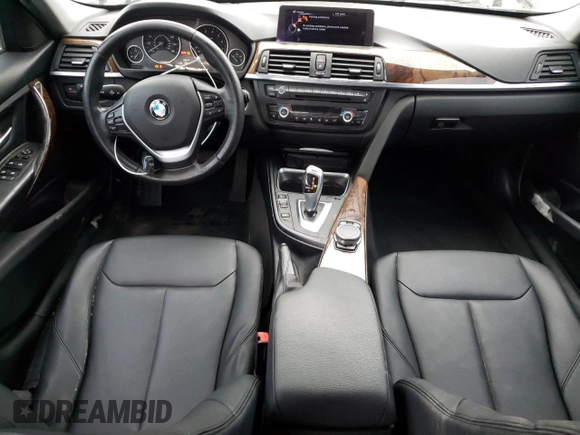 2015 BMW 3 Series 328i with VIN WBA3C1C58FK120706, listed as a Copart auction lot 54318135 with 119,988 mi miles and Salvage title. Bid and sale history available at DreamBid. Image 8.